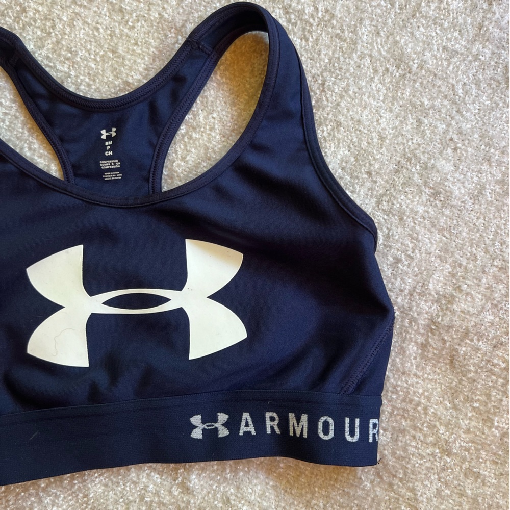 Under Armor Navy Sports Bra